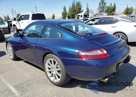 1999 Porsche 911 Carrera z USA, uszkodzony, nr VIN WP0AA2991XS623091